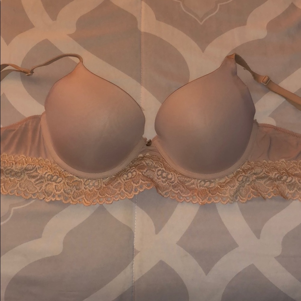 Aerie Slight Push Up Nude Bra